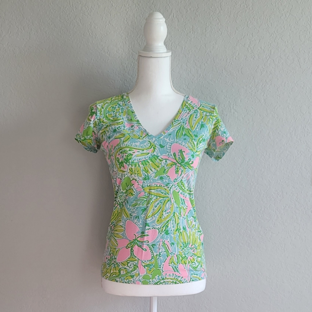 Lilly Pulitzer V-Neck Top